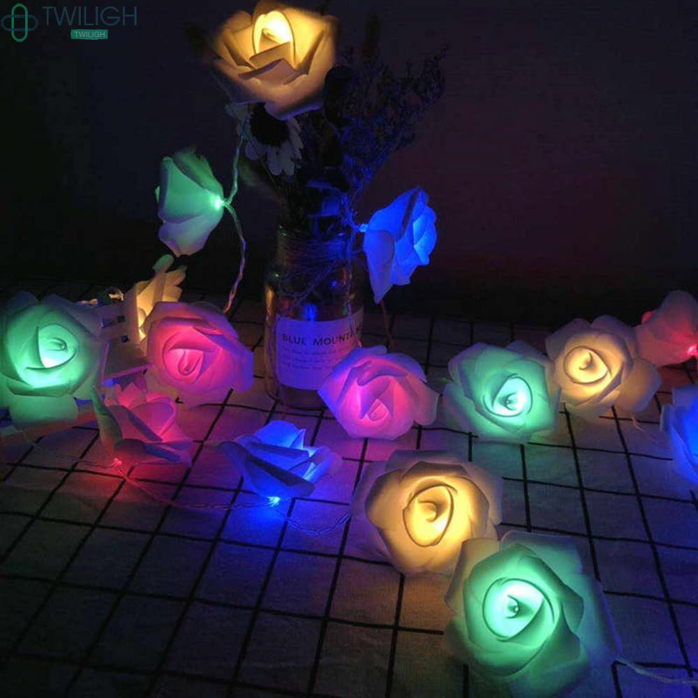 String light Decorative Flower Garden Xmas Holiday Indoor/Outdoor Strip Christmas Wedding Bar Battery Operated