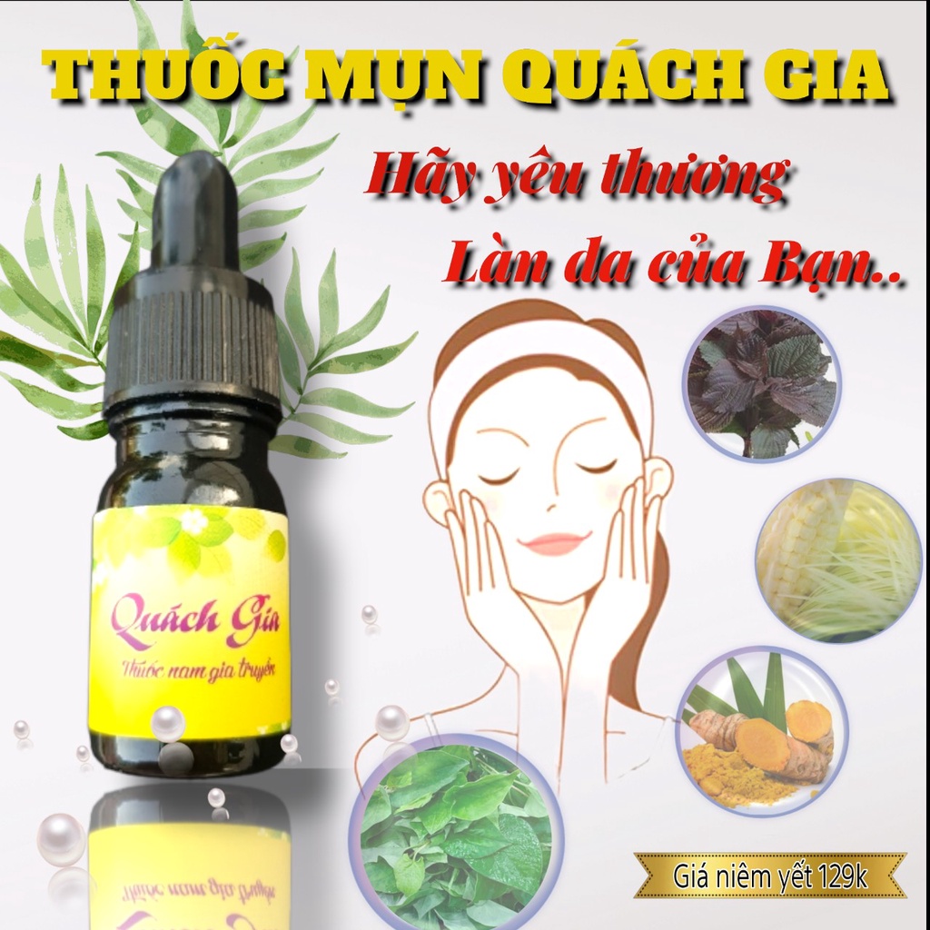 Chai Mụn Gia Truyền Quách Gia 5ml