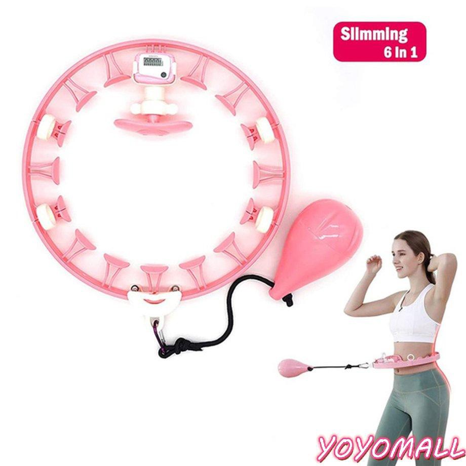 YOYO Smart Rolling Ring Adjustable Auto-Spin Thin Waist Abdominal Slimming Exercise