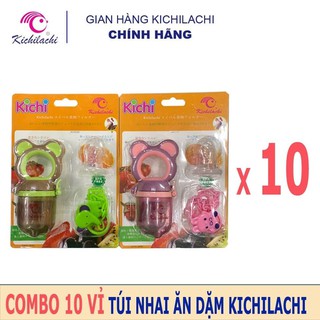 Sỉ 10 túi nhai ăn dặm Kichilachi