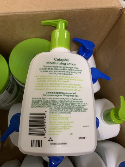 ☘️CETAPHIL MOISTURIZING LOTION☘️ sản phẩm dưỡng da Cetaphil Moisturizing Lotion (591ml / 118ml) dành cho mặt vs body | BigBuy360 - bigbuy360.vn