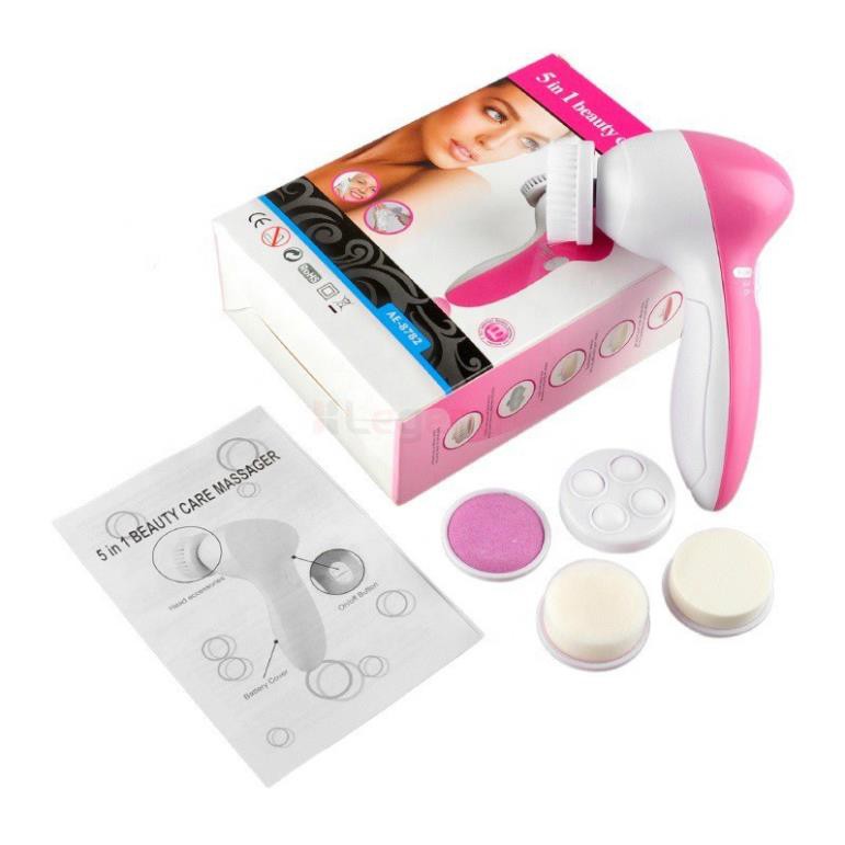 Máy Massage Rửa Mặt Đa Năng 5in1 Beauty Care Massager Model AE8782 (MSP SKLD3242)