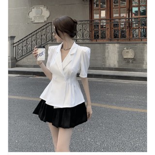 SET VEST MIX CHÂN VÁY LỤA KÈM HÌNH THẬT