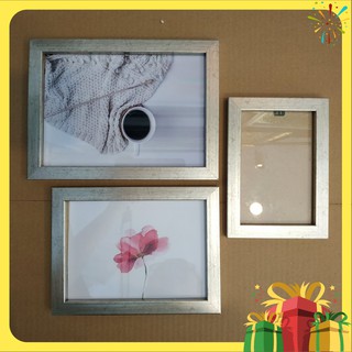 Khung ảnh treo tường 13x18cm - Khung hình mặt kính