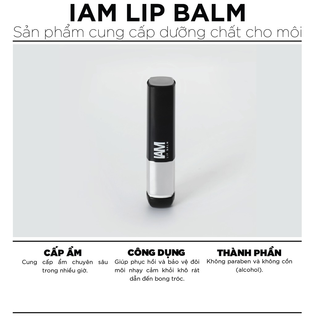 Son dưỡng môi IAM Lip Balm 3G