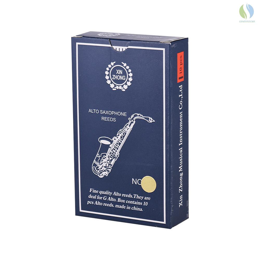 Hộp 10 lưỡi gà chuyên dụng cho kèn saxophone G Alto