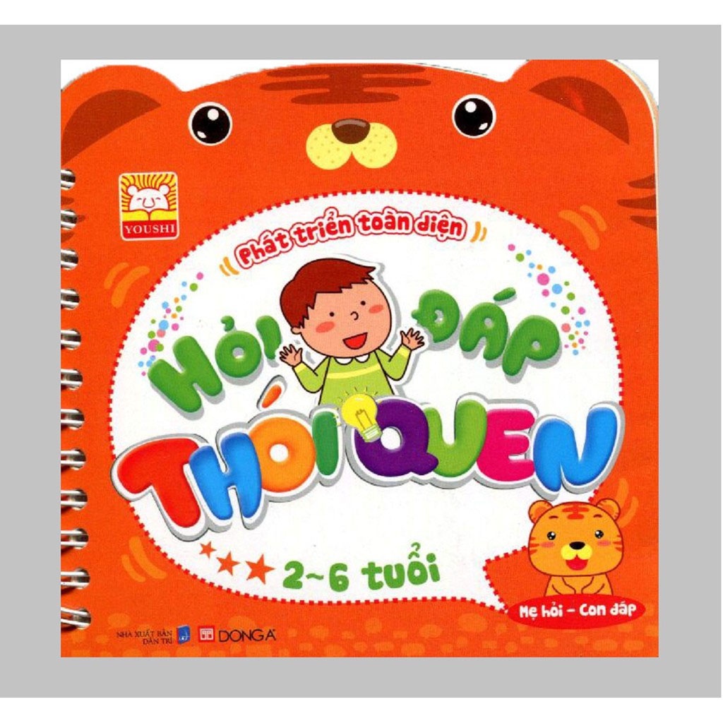 Sách - Phát Triển Toàn Diện - Hỏi Đáp Thói Quen (2 - 6 Tuổi)- Tái bản