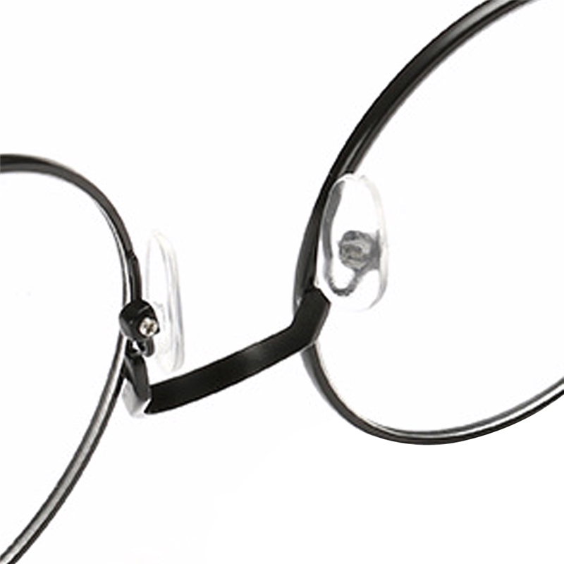 Retro Round Metal Frame Clear Lens Glasses Nerd Spectacles Anti Radiation Glasses