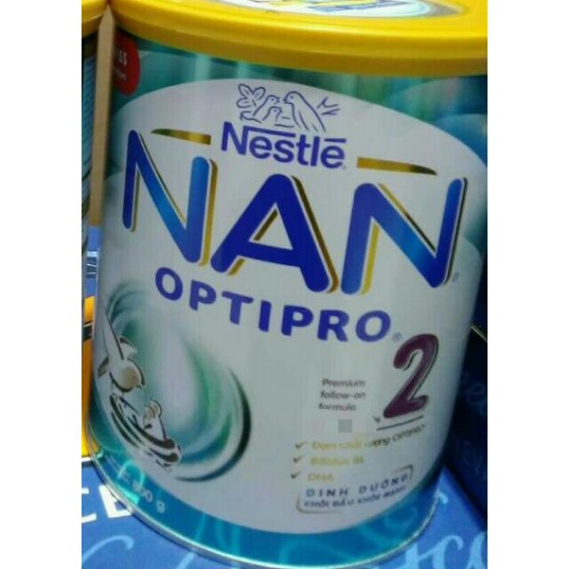 (Mẫu Mới) Sữa Nan OPTIPRO số 2, 800g (HSD: 04/20201.