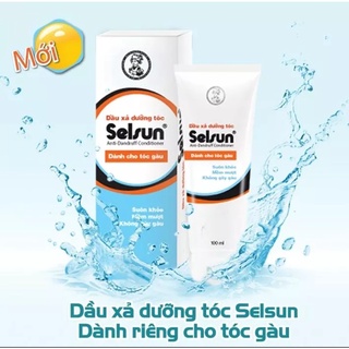 Dầu xả dưỡng tóc dành cho tóc gàu Selsun 100ml