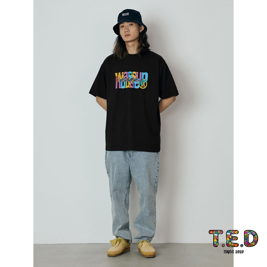 Áo Thun Unisex Wassup House 100% Cotton 250gsm Local Brand T.E.D Chính Hãng