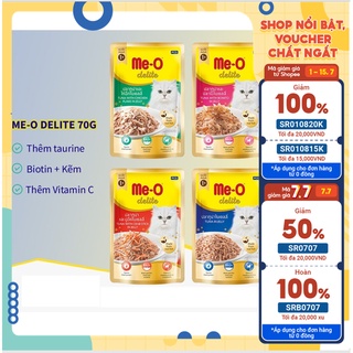 Thức ăn ướt me-o delite 70g