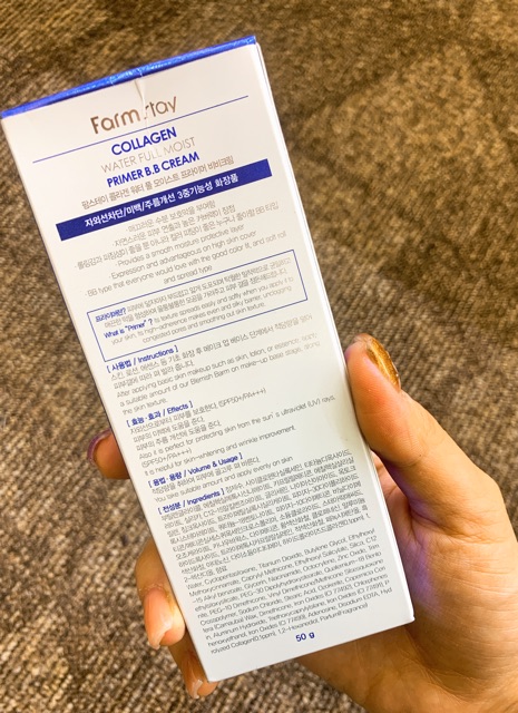 KEM NỀN FARMSTAY COLLAGEN WATER FULL MOIST PRIMER B.B CREAM | BigBuy360 - bigbuy360.vn