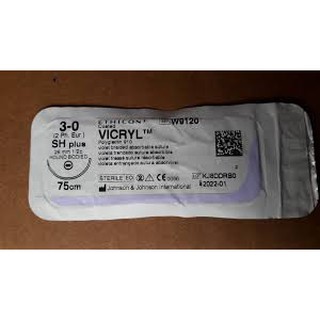 chỉ phẫu thuật vicryl 3/0 w9120