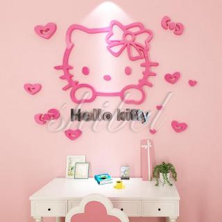 Decal Dán Tường Hello Kitty