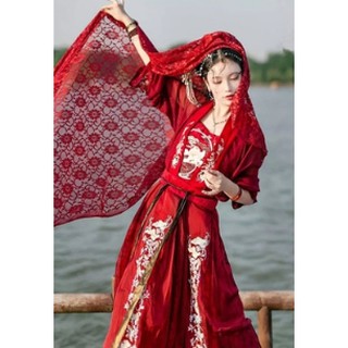 Hán Phục Cổ trang Hoa Giá - cosplay cổ trang Huyền nữ Sha- ding