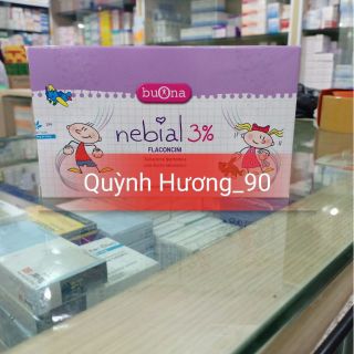 NEBIAL 3% Dung dịch nhỏ mũi giúp mũi bé khô thoáng