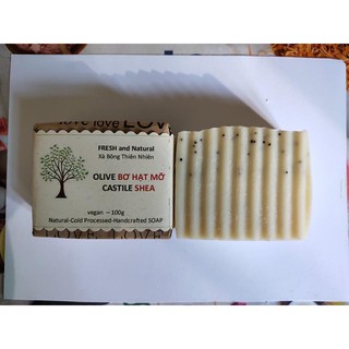 Xà bông Castile Shea / Olive Bơ Hạt Mỡ