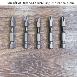 Mũi bắt vít DEWALT Loại Xịn Ph2 52mm