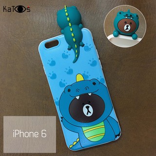 Ốp lưng gắn thú cute iPhone 6/ 6s