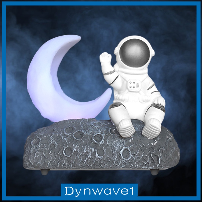 Loa Bluetooth Không Dây Hình Phi Hành Gia Mặt Trăng Có Đèn Hỗ Trợ Thẻ Tf Cho Trẻ Em