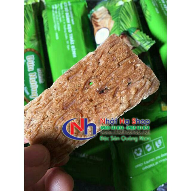 (Date mới)Bánh dừa nướng Thái Bình 180g - Đặc sản Quảng Nam