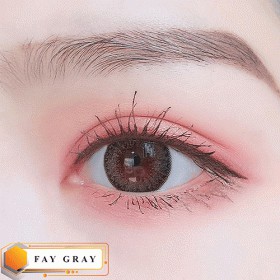 Kính áp tròng Fay Gray Hàn Quốc có độ ( 0.00 ~ 6.00)