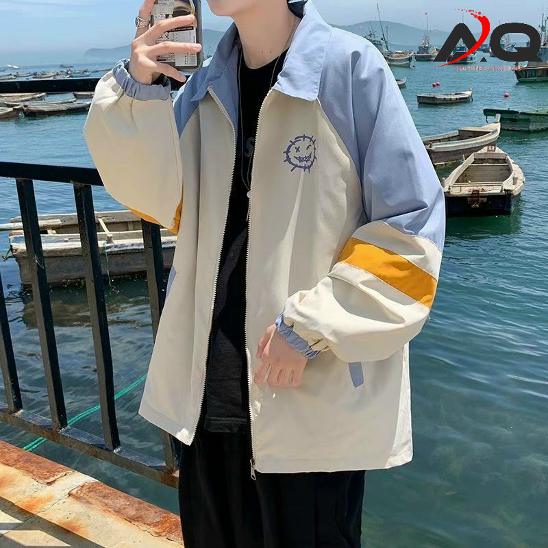 Áo khoác dù Bomber Jacket chất Mero xịn Áo Bóng Chày Khoác Gió 2 lớp chống nắng cực chất Unisex cho Nam Nữ- AQ STORE