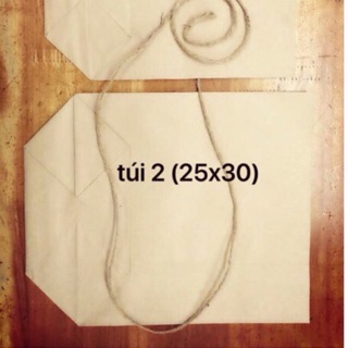 100 túi giấy xi măng chọn size các loại