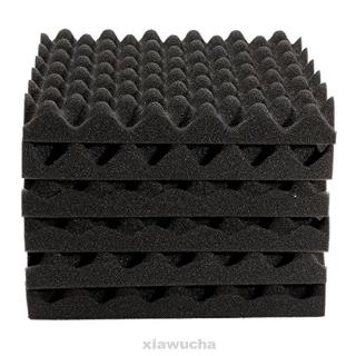 6pcs Flameproof For KTV Non Toxic Sound Proof Wedge Tiles Acoustic Foam