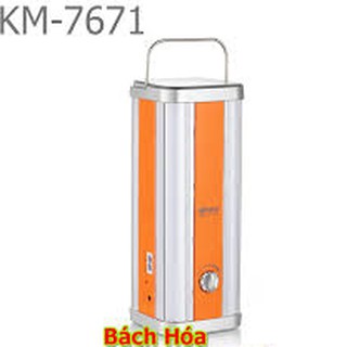 Đèn tích điện 4 mặt siêu sáng km 7671