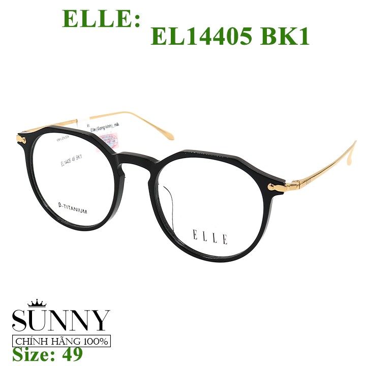 Gọng kính Elle EL14405 chính hãng, bảo hành toàn quốc