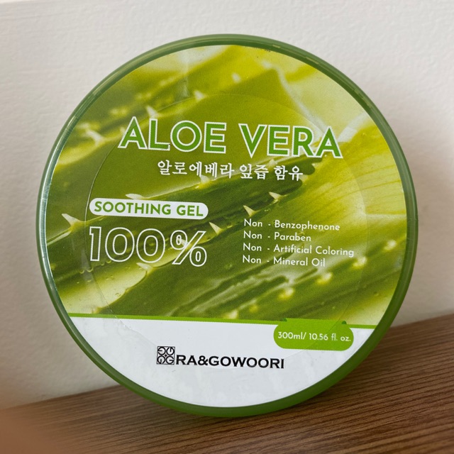 Gel dưỡng da nha đam Aloe vera Ra&amp;gowoori Soothing Gel 300ml