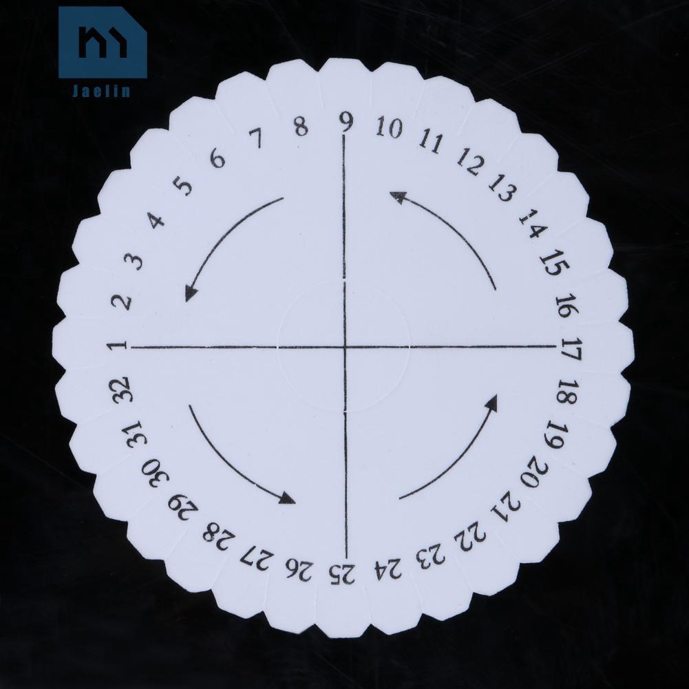 Bộ 2 cái đĩa kumihimo hình tròn/vuông dùng bện dây làm vòng tay