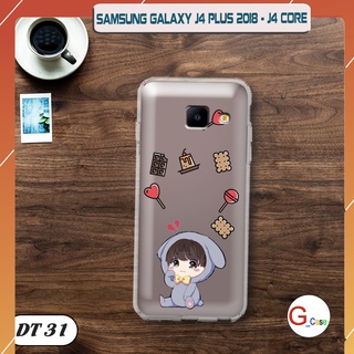 Ốp lưng điện thoại Samsung Galaxy J4 Plus 2018/ J4 Core dẻo trong in hình