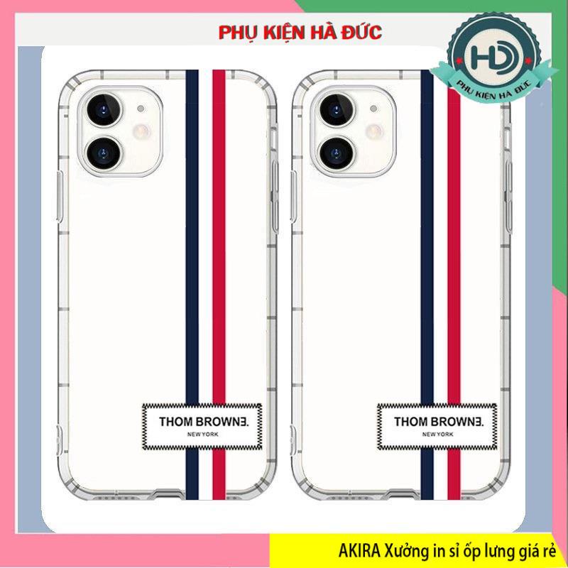 Ốp lưng Thom D06 lệch dẻo trong mềm chống sốc dày 2.0mm cho dòng máy ip Akira case