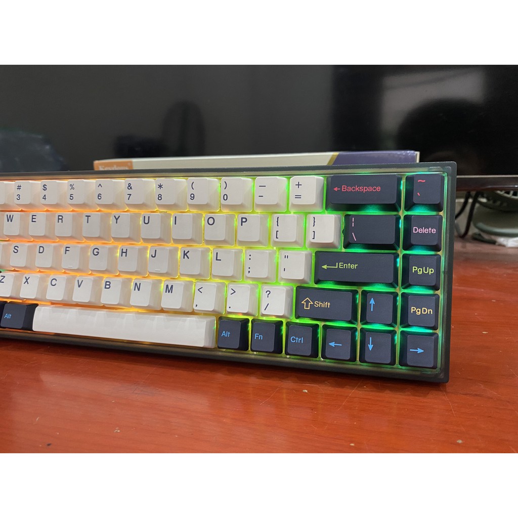 HOTSWAP - Bàn phím cơ NJ68 RGB Box Switch 68 phím bản cao cấp Plate Đồng/Thép,Bluetooth 5.0 pin 3100Mah - Chính Hãng | BigBuy360 - bigbuy360.vn