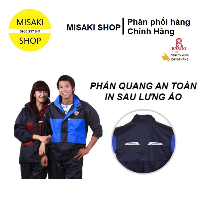 Áo Mưa Bộ RB8 02 Công Dụng Rando ASNM-88📞Misaki Shop