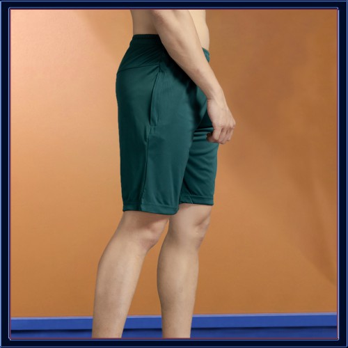 Quần Đùi Thể Thao Nam Vải Thun Lạnh T-Simple (Rêu) [NUTTY], quần short thê thao, quần tập gym cao cấp | BigBuy360 - bigbuy360.vn