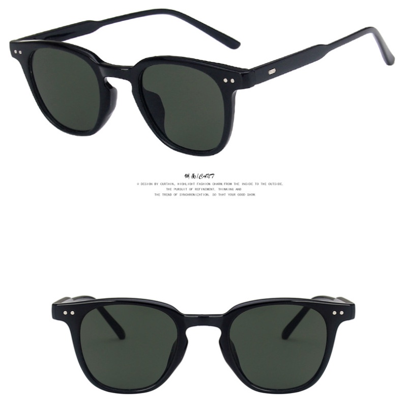 Kính râm gọng vuông phong cách hàn quốc thời trang cho nam / nữ