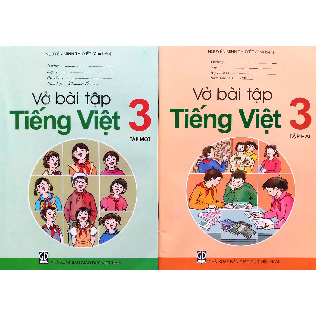 Sách - vở bài tập Tiếng việt 3 - tập hai