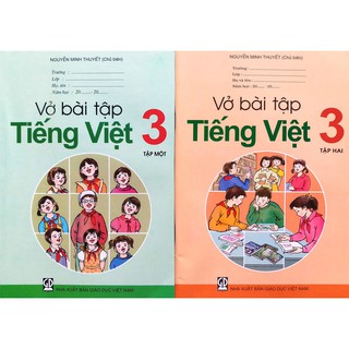 Vở Bài Tập Tiếng Việt Lớp 3 (Tập 1-2)