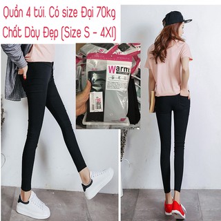 Quần legging ôm dáng 4 túi loại 1 quần legging chất đẹp