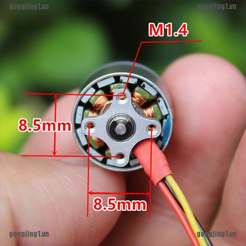 GONJON Micro 1104HM Brushless Motor 1-2S 4300KV Mini RC Quadcopter Drone FPV Traversing