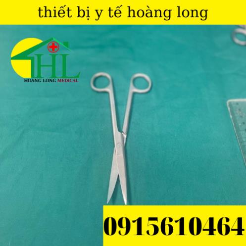 Kéo Y Tế Cong Nhọn 2 Đầu 18cm - Pakistan