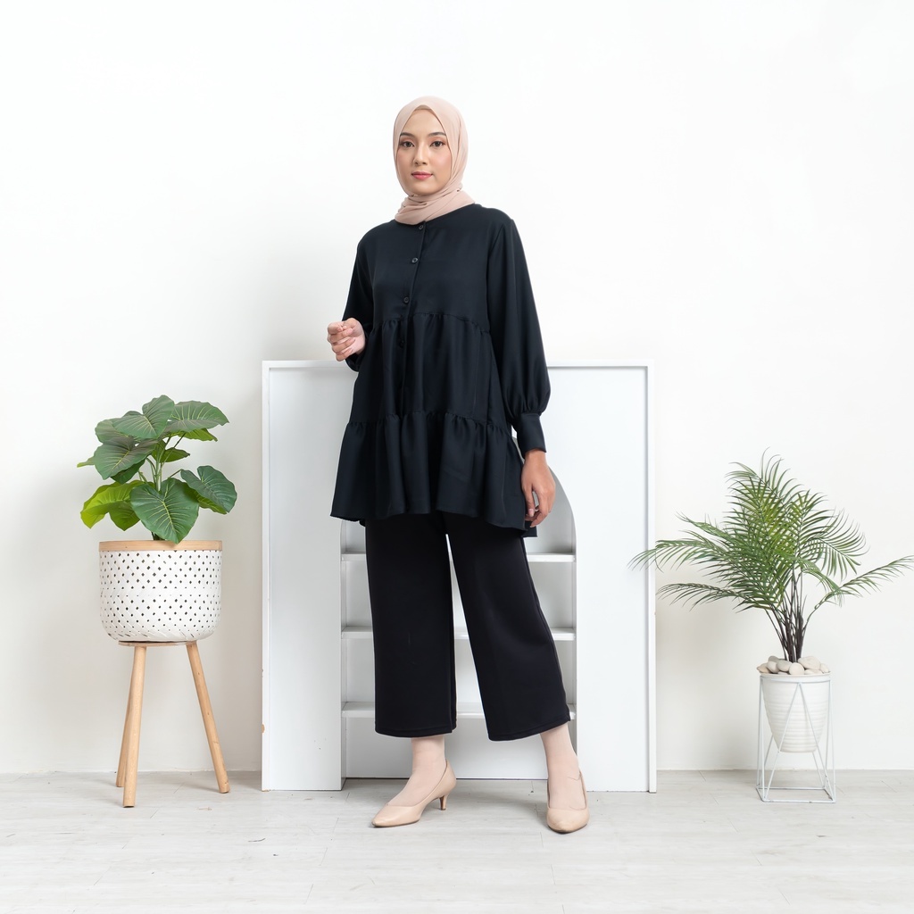 Áo Sơ Mi Juvia Top 2 Amie | Quần Áo Thanh Thiếu Niên | Cô Gái Tuổi Teen Ootd | Áo Sơ Mi Oversize | Áo Ala Hàn Quốc | Đầm Dài Thời Trang Cho Phụ Nữ Hồi Giáo | Có thể cá nhân | Busui Thân Thiện Với Môi Trường