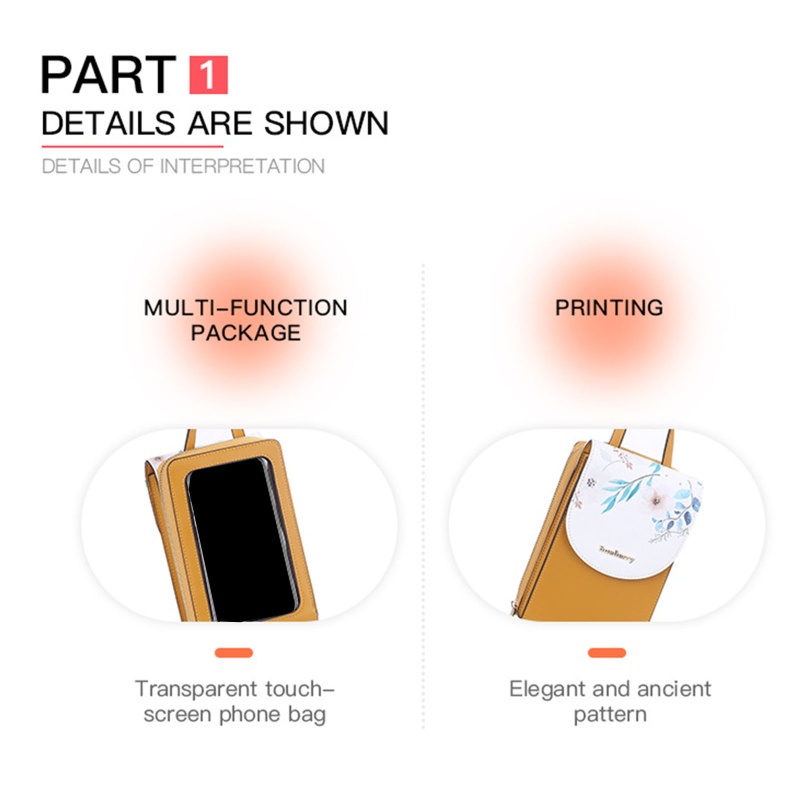 Túi Da Đeo Chéo Đựng Điện Thoại Tiện Lợi Ví