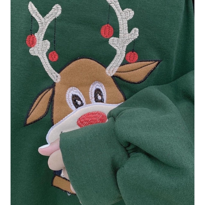 [ THANH LÍ ] ÁO NỈ NOEL - NỈ BÔNG SIÊU ẤM SIÊU DÀY DẶN