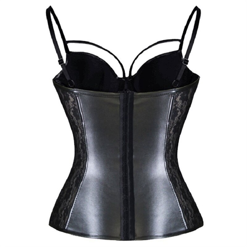 Áo corset da phối ren thiết kế tôn dáng gợi cảm cho nữ