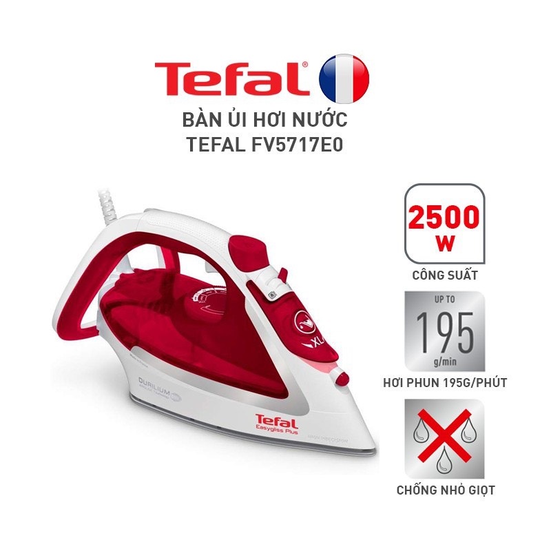 Bàn ủi hơi nước Tefal FV5717E0 - 2500W